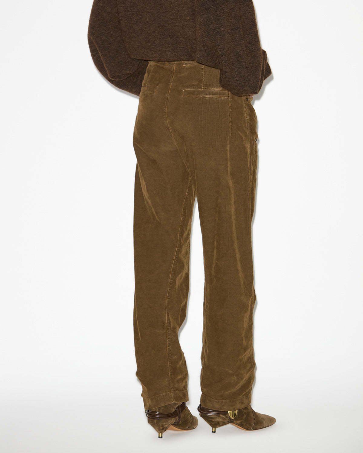 Isabel Marant Rosabela Trouser In Brown