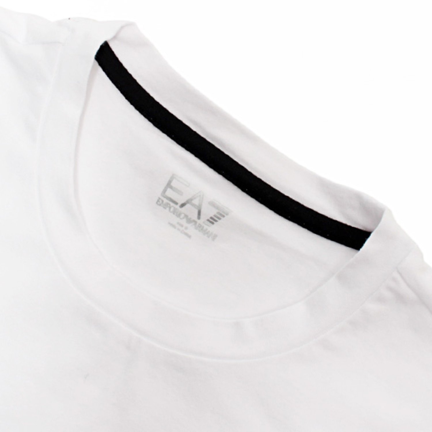 EA7 LOGO ROUND-NECKED T-SHIRT