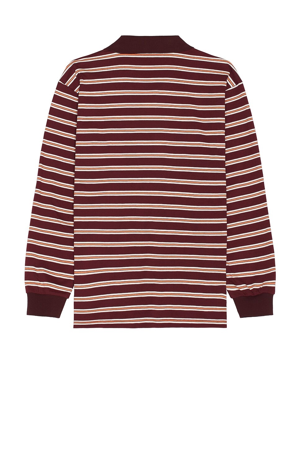 Dunst Unisex Multi Stripe T-shirt In Red