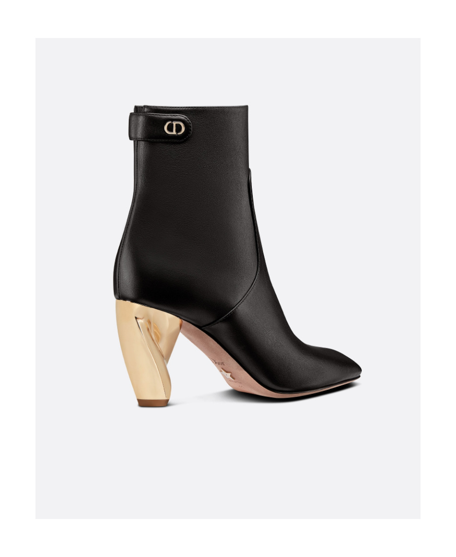 Dior Logo Boots In Black