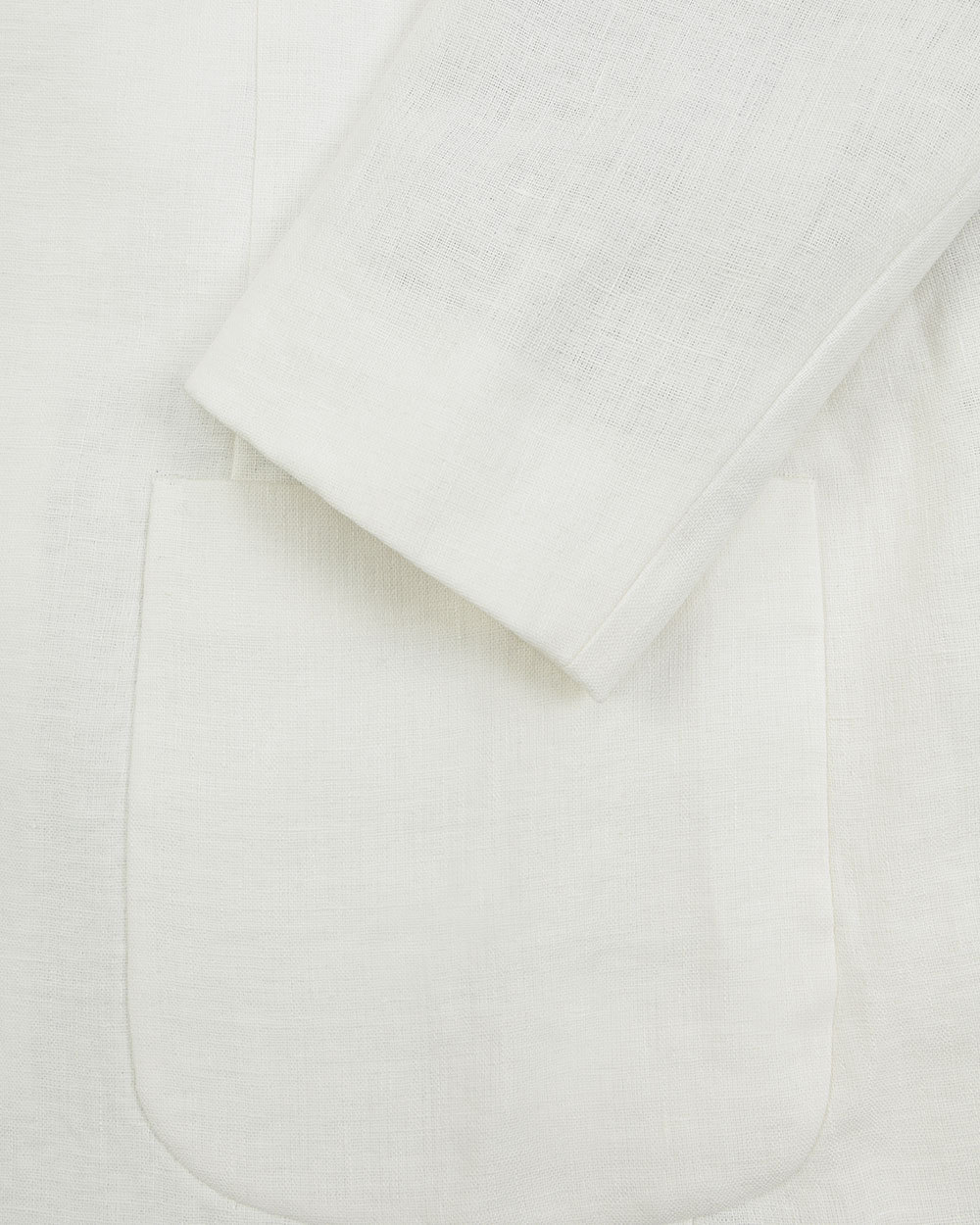 Armani Collezioni Logo Suit Jacket In White