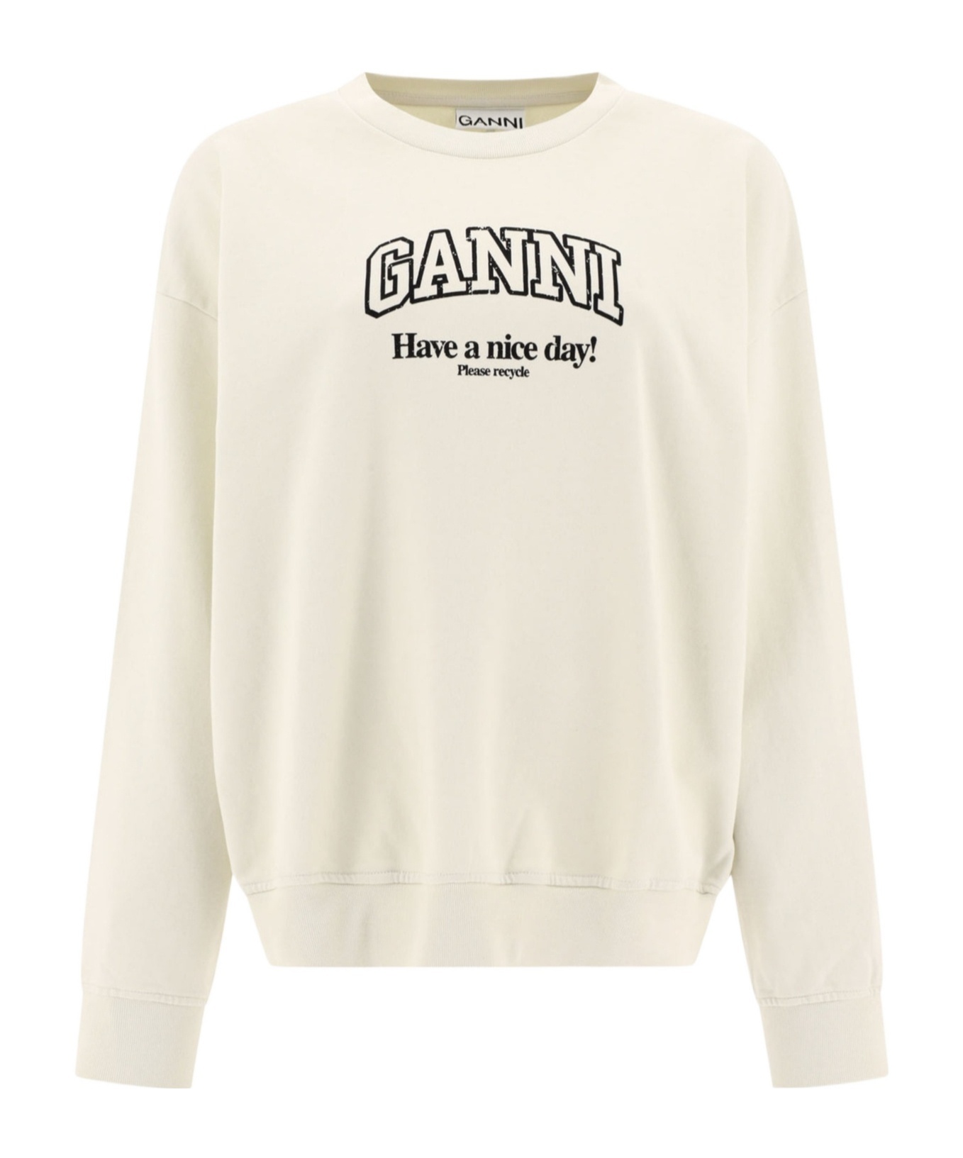 Ganni Oversized Isoli In White