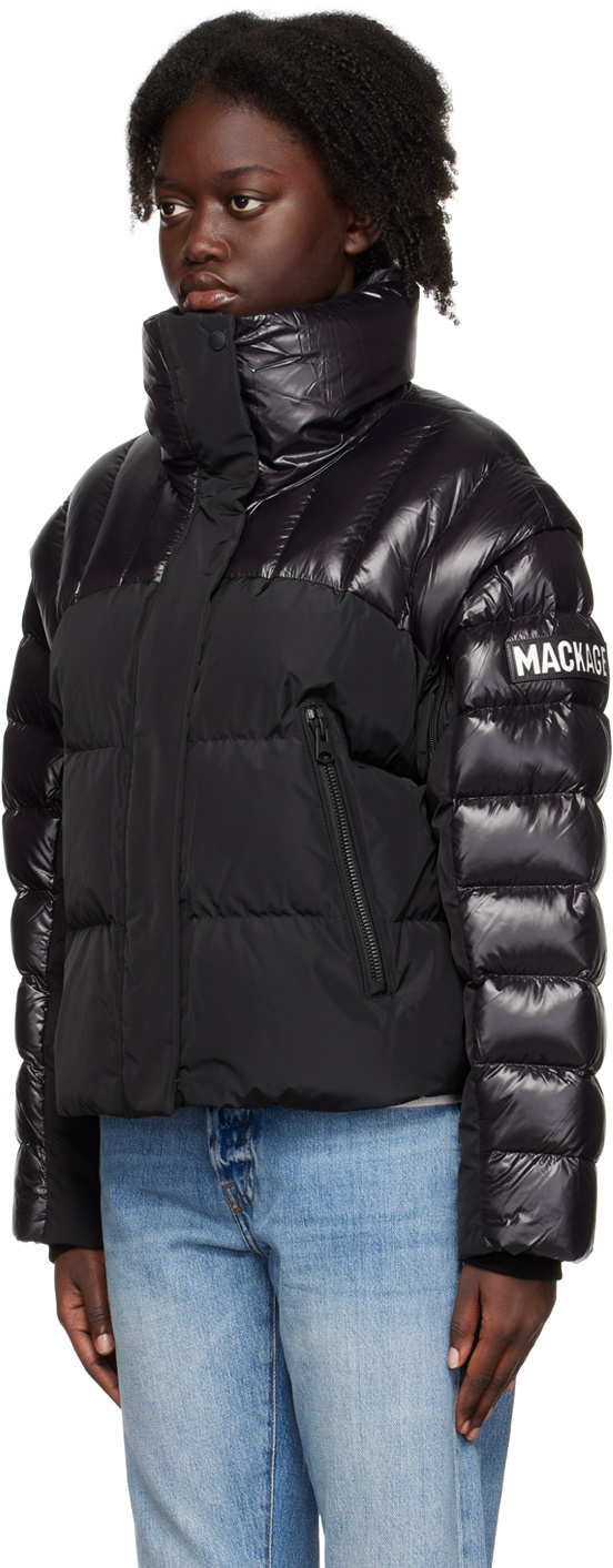 Mackage Vesna Down Jacket In Black