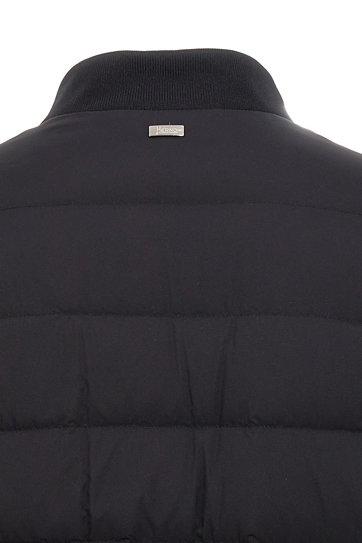 Herno Laviatore Bomber Jacket In Black