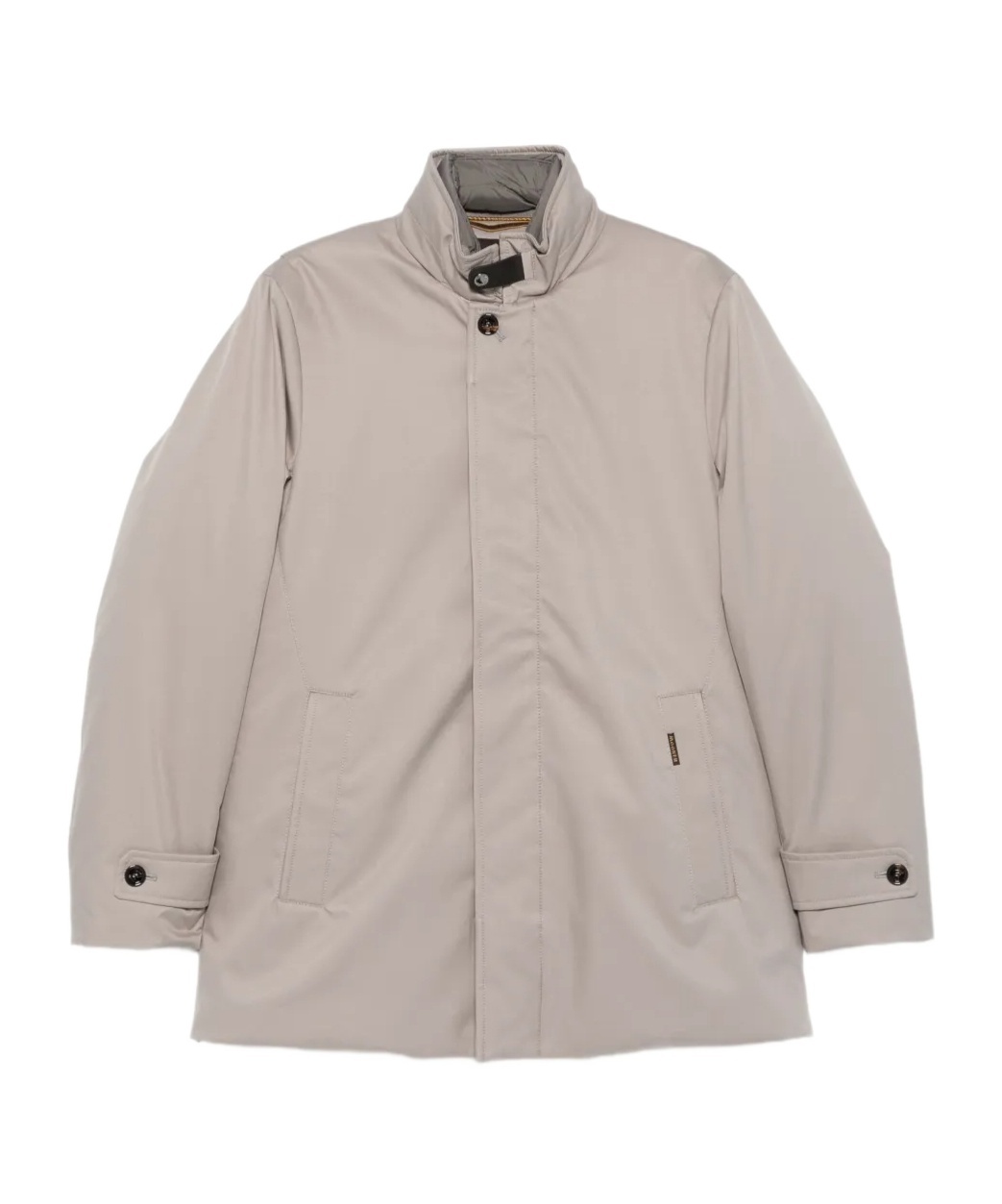 Moorer Buttoned Jacket In Gray