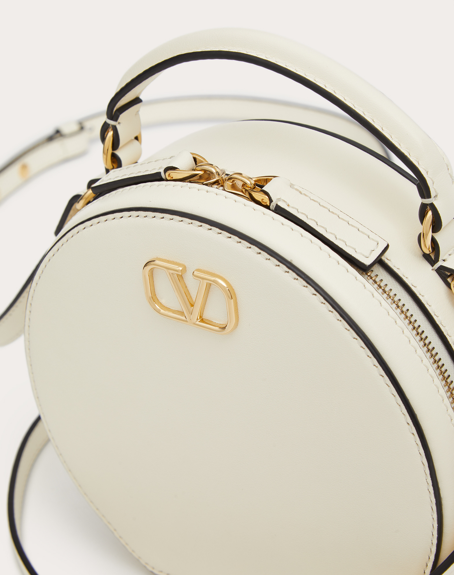 Valentino Vlogo Signature Mini Bag In White