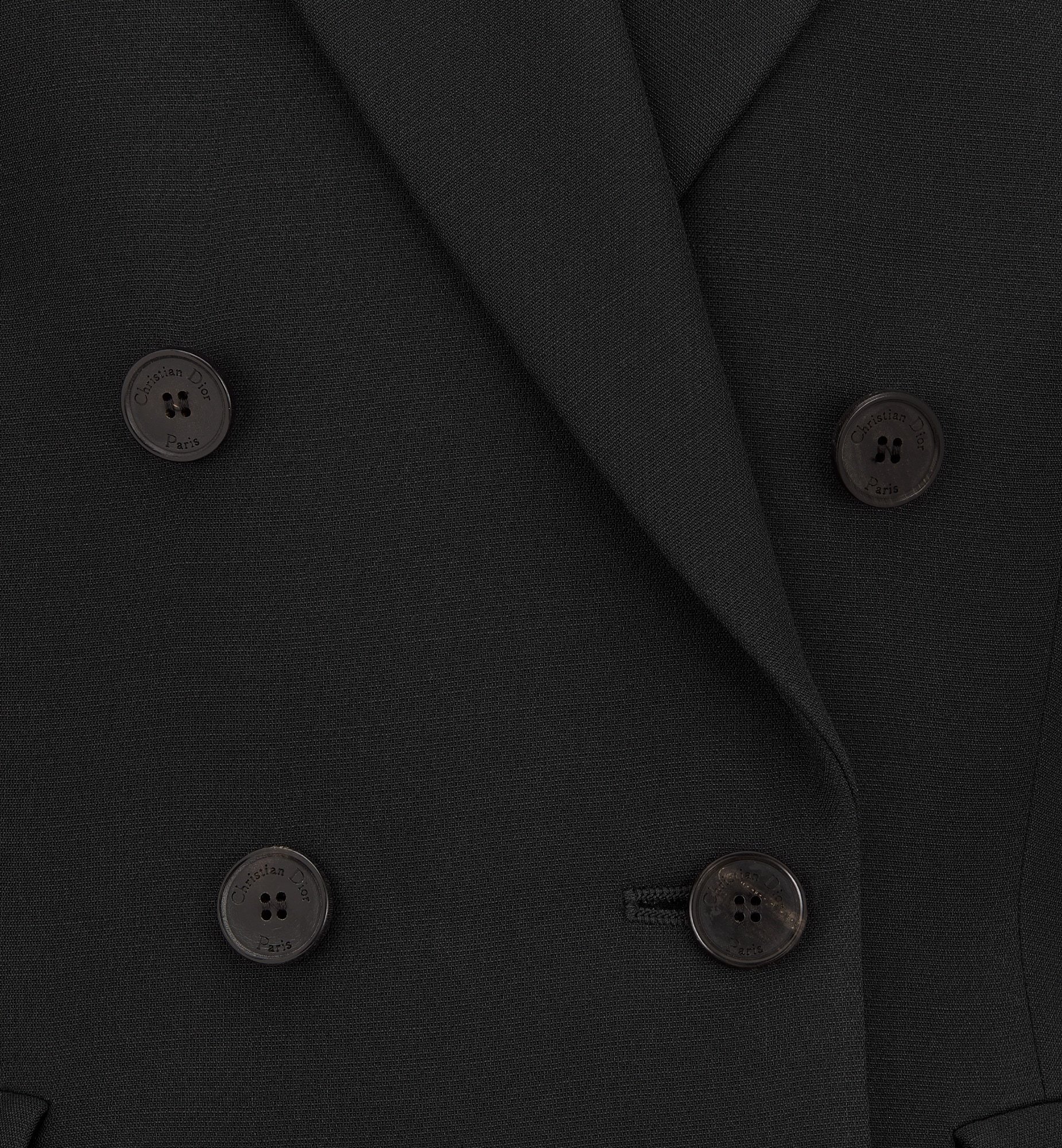 Dior Marlène Wool Jacket In Black