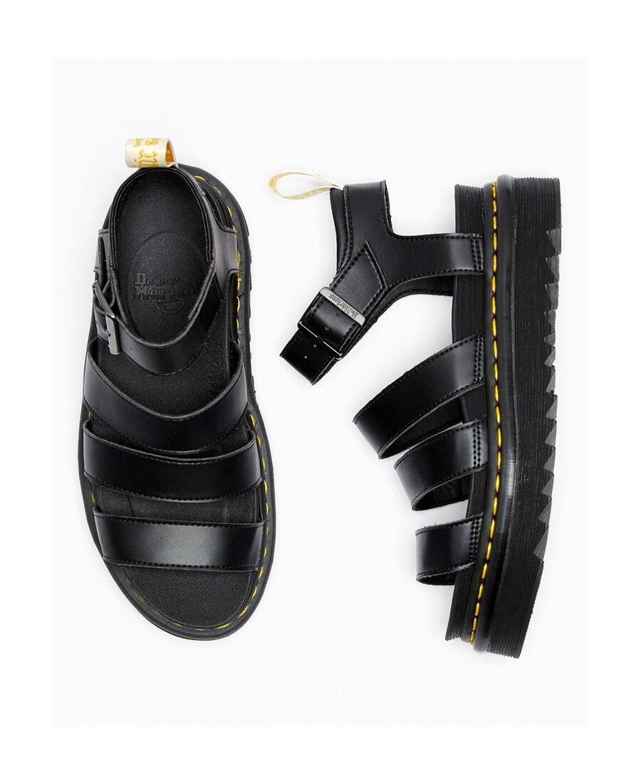 Shop Dr. Martens' Black Casual Sandals