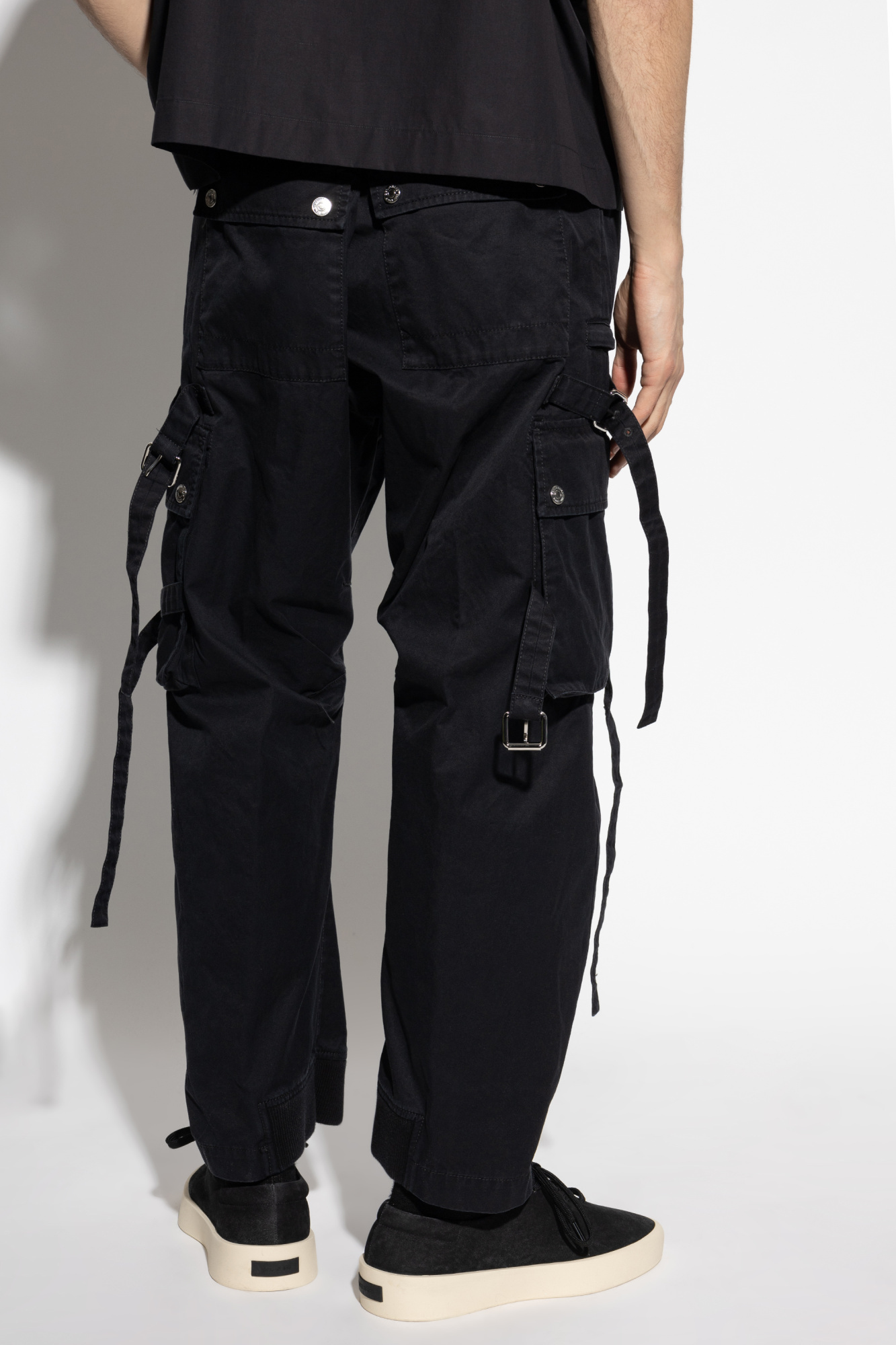 Dsquared2 Work Casual Pants In Black