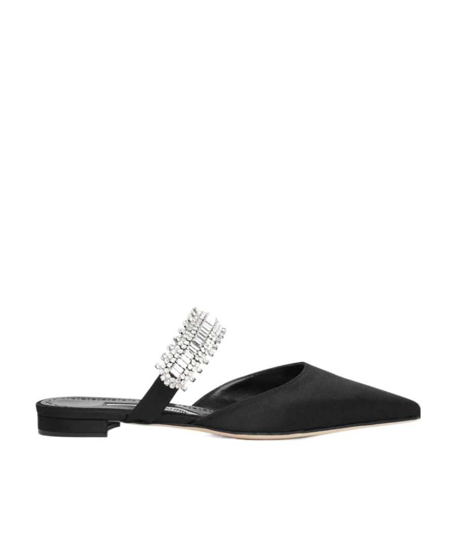 MANOLO BLAHNIK POINTED FLAT SHOES