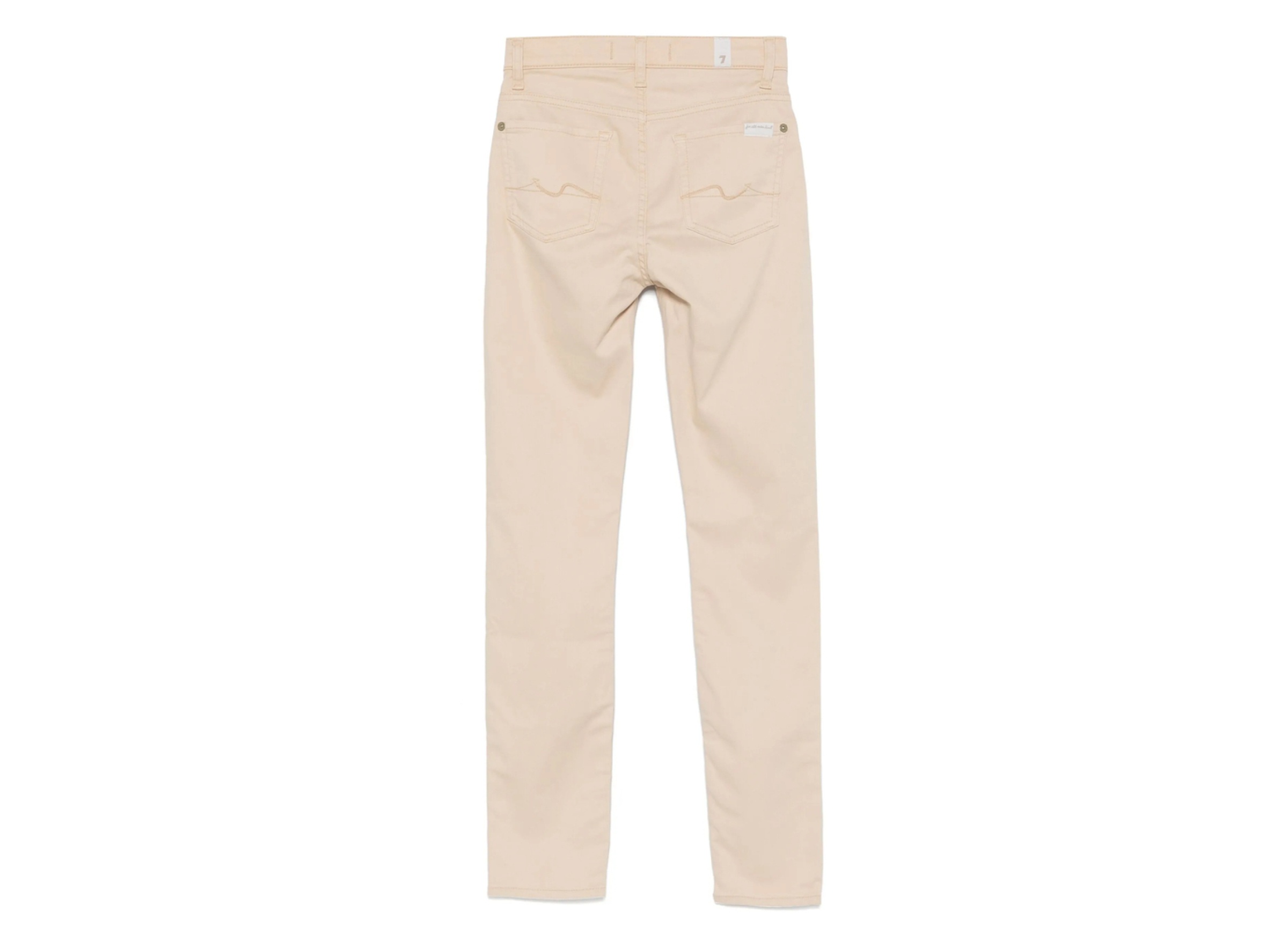 7 For All Mankind Straight-leg Jeans In Neutral