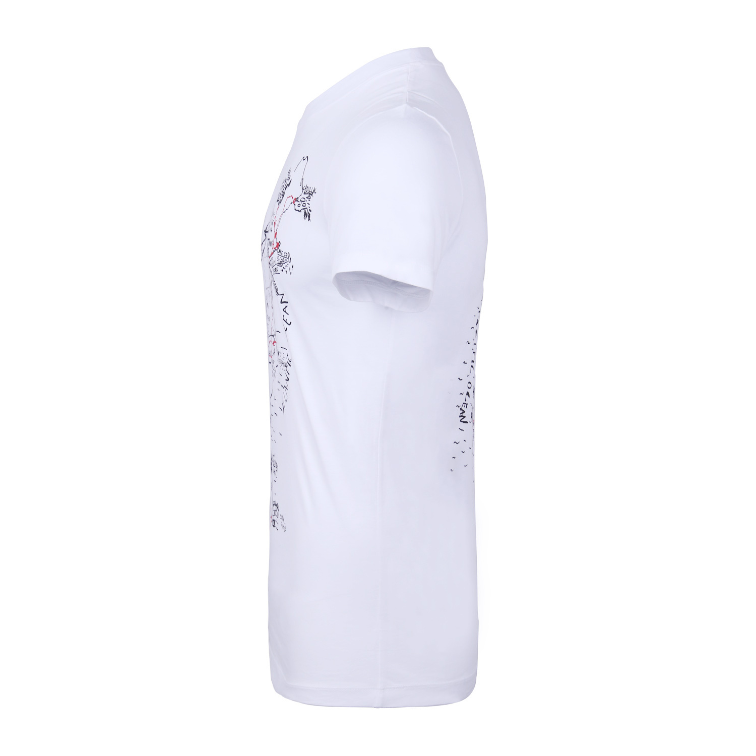 Alexander Mcqueen Printed T-shirt In White