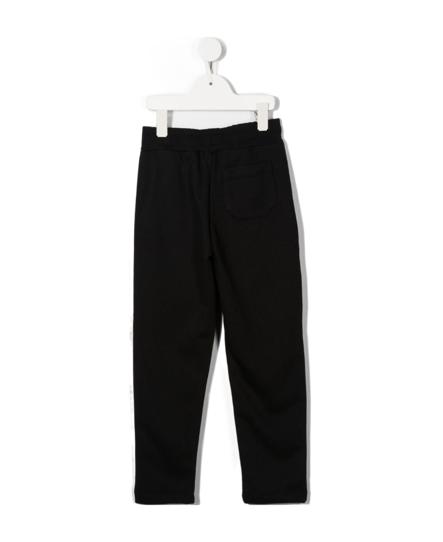 Golden Goose Star-print Seam-detail Track Pants In Black