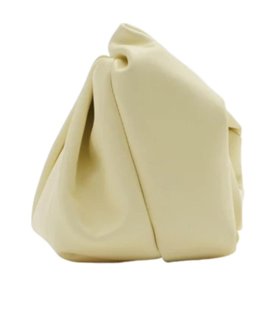 Burberry Rose Leather Clutch Bag In Nude