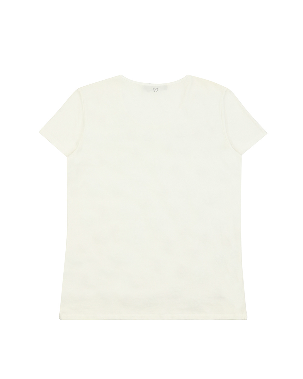 Weekend Max Mara T-shirt With Round Neck And Short Sleeves In White