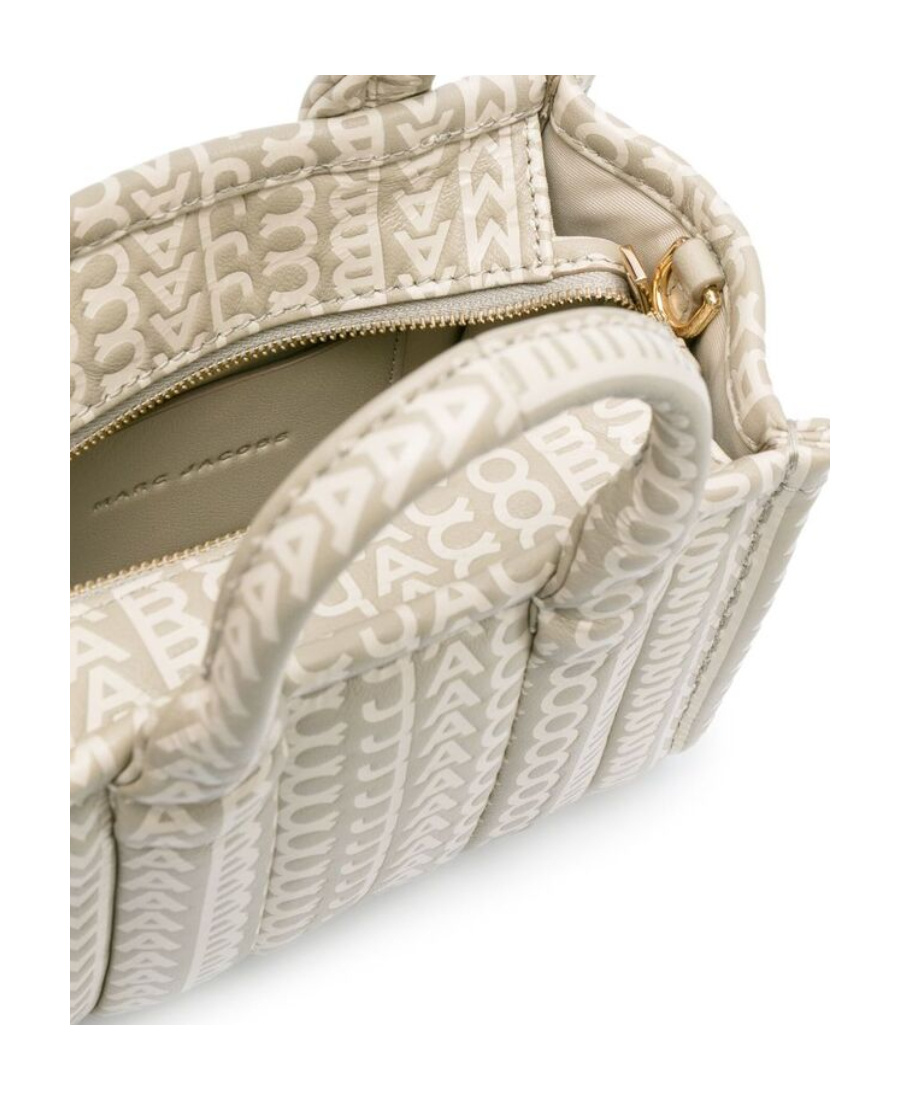 Marc Jacobs The Monogram Micro Tote Bag In Nude