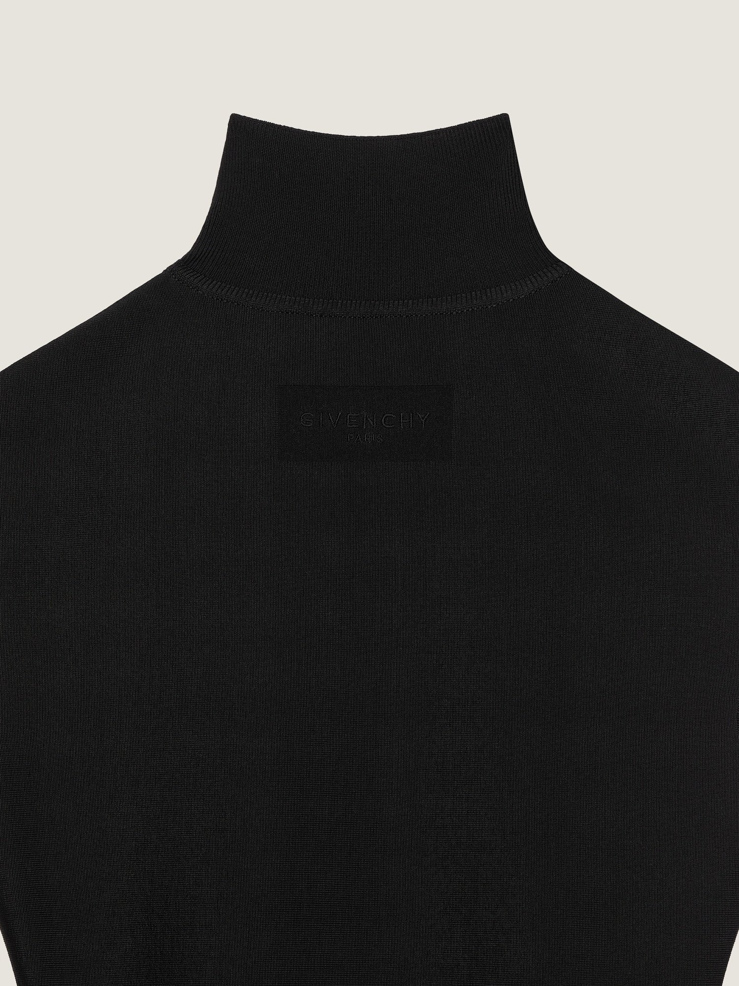 Givenchy Mini Dress With Flared Skirt In Wool Viscose In Black