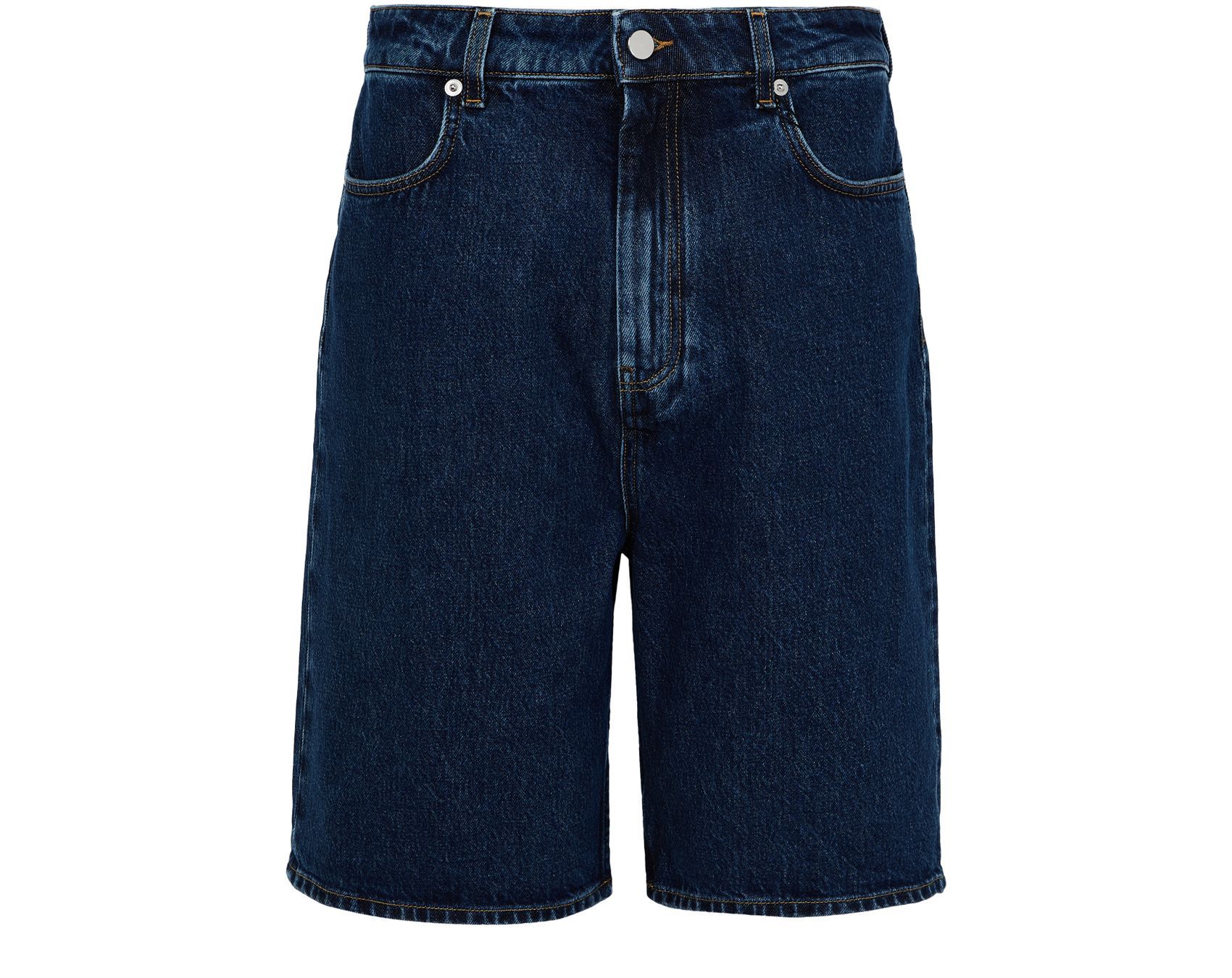 Loulou Studio Belt Loop Shorts