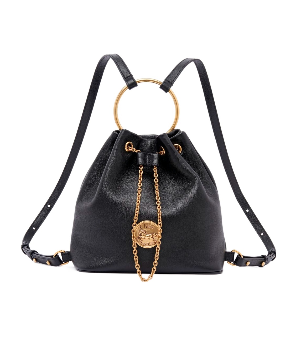 Chloé Small Bracelet Leather Backpack