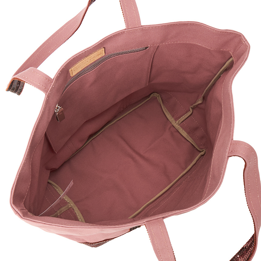 Vanessa Bruno Logo Shoulder Bag In Pink