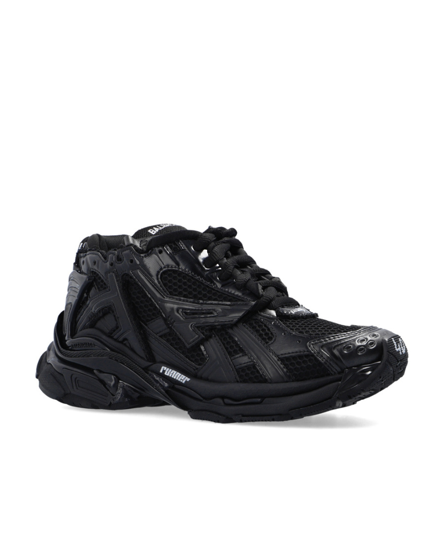 Balenciaga X Under Armour Runner Ripstop Sneakers In Black