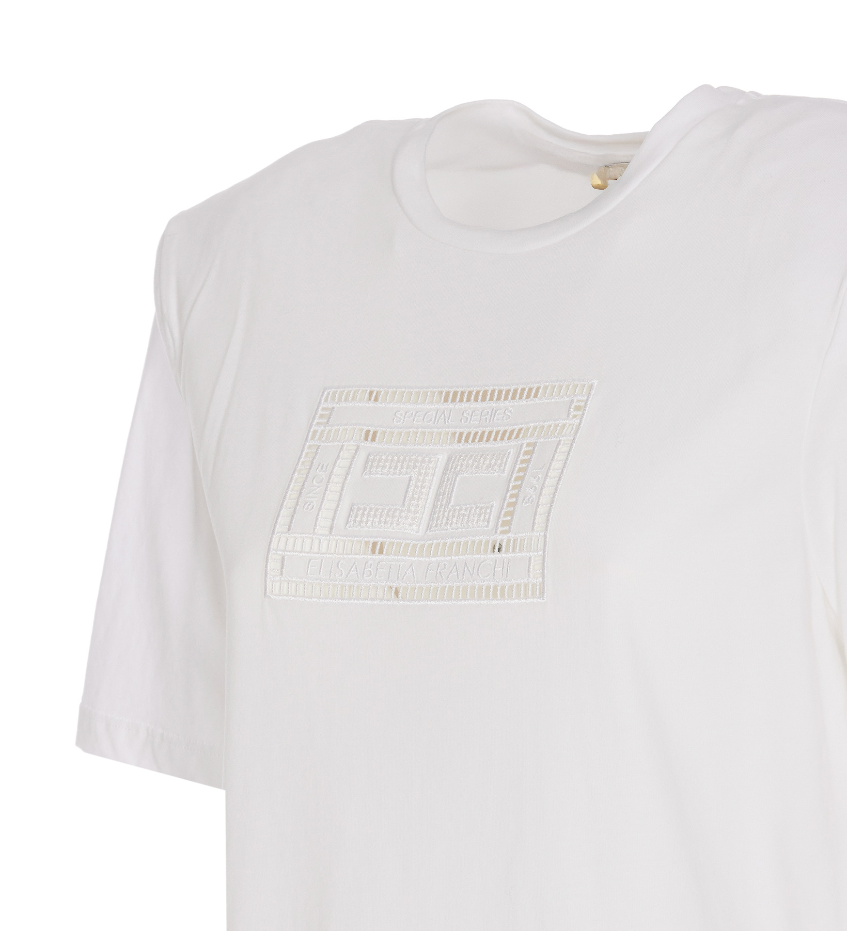 Elisabetta Franchi T-shirt In White