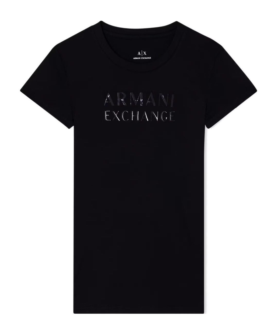 Armani Exchange Short Sleeve T-shirt In Black