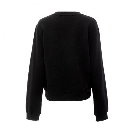 Moschino Printed Pattern Sweater In Black