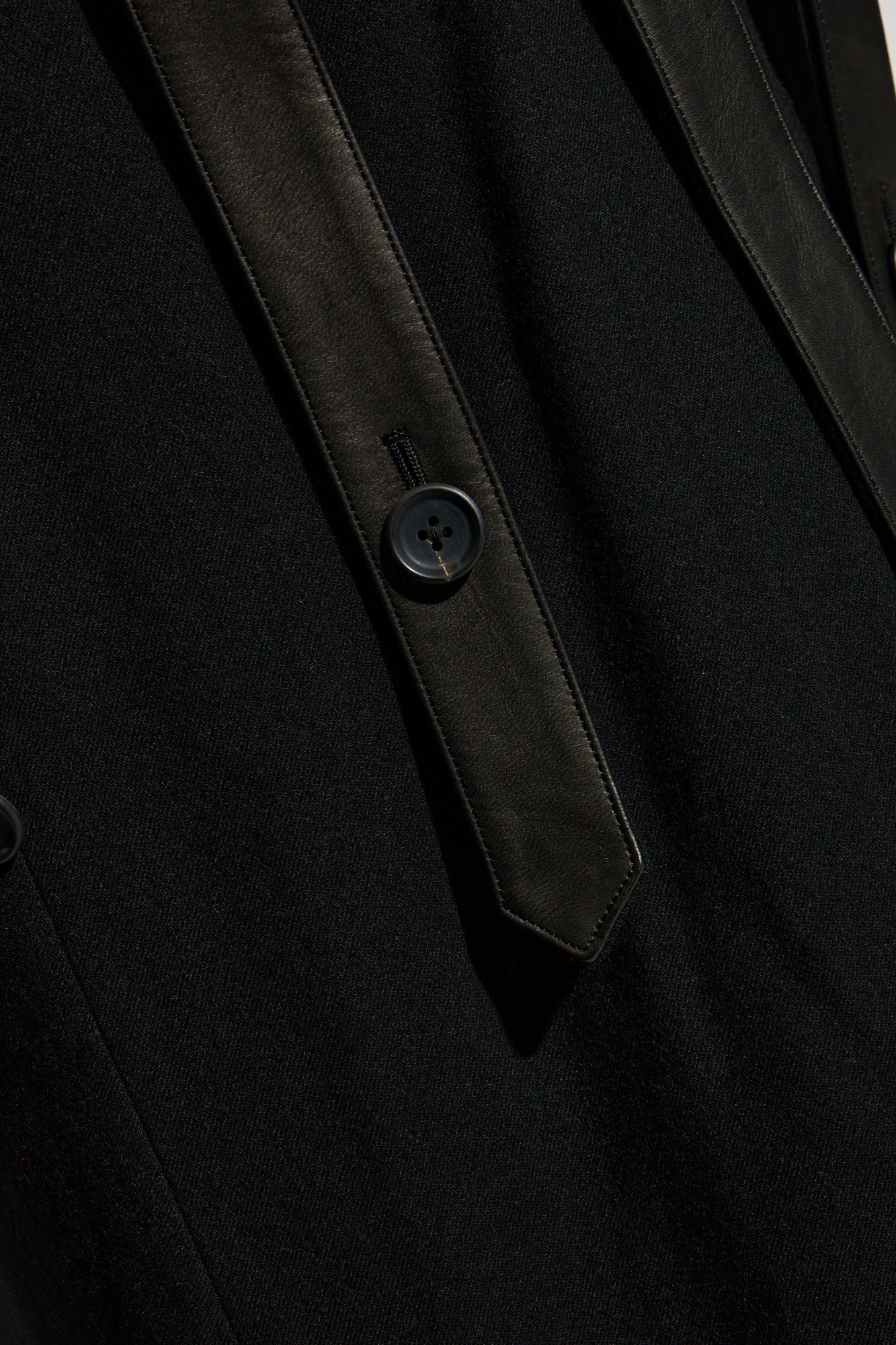 Yohji Yamamoto Single-breasted Coat In Black