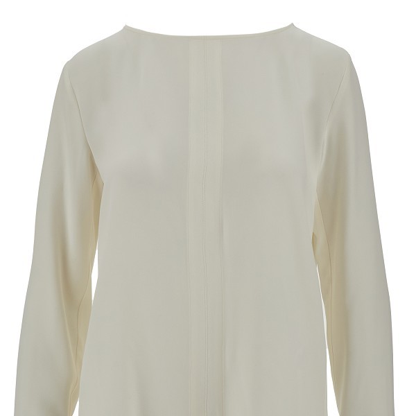The Seafarer Long-sleeved Blouse In Gray