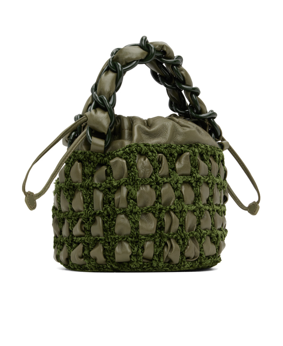 By Far Logo Handbag In Black