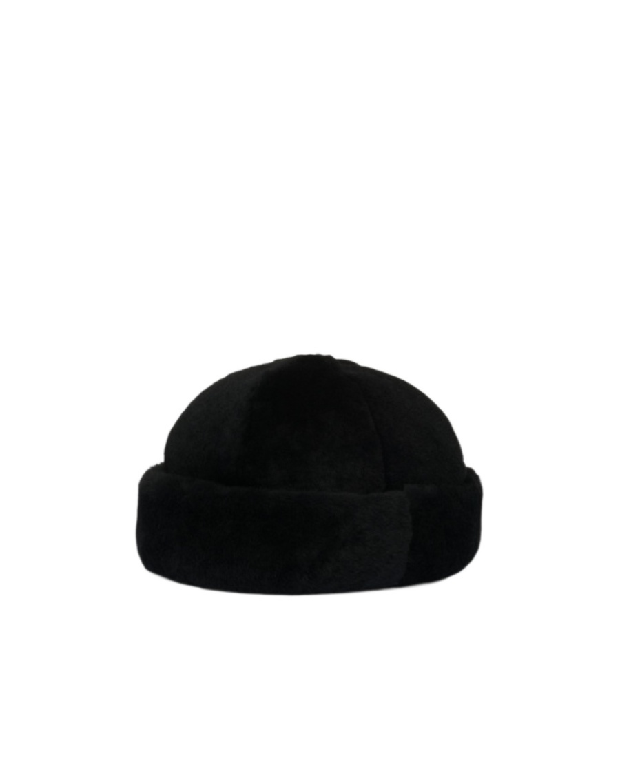 Prada Black Nylon Hat Men In Black