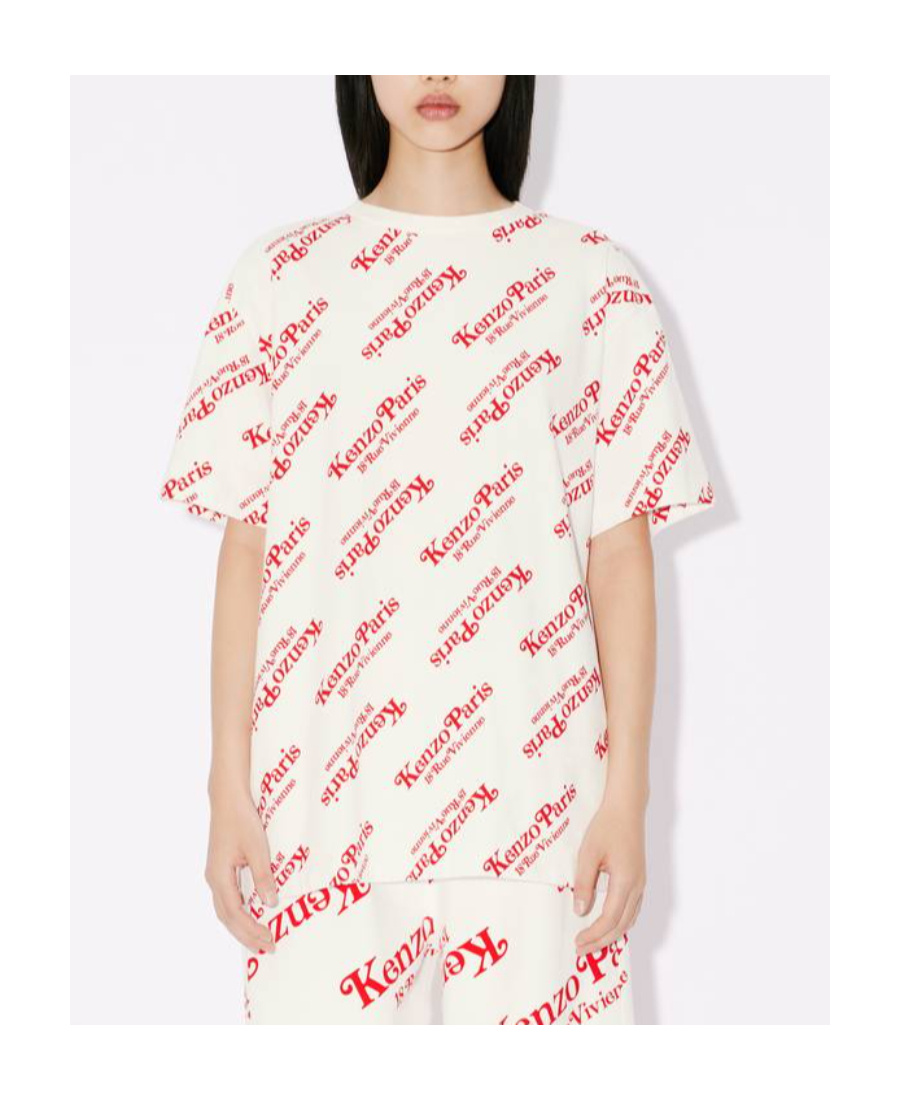 Kenzo X Verdy Oversized T-shirt In White