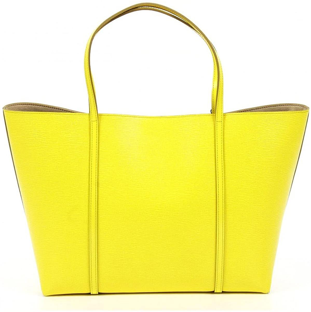 Dolce & Gabbana Logo Details Handbag In Yellow