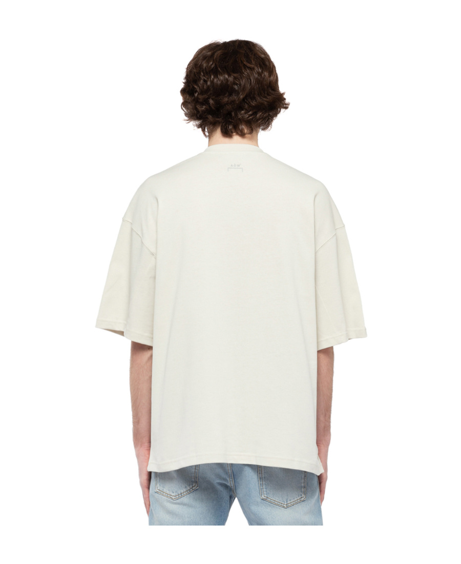 A-cold-wall* A Cold Wall Bone Large Logo Cotton T-shirt In White