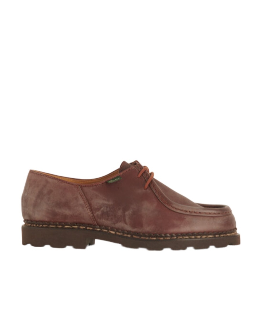 Paraboot Round-headed Casual Shoes In Brown