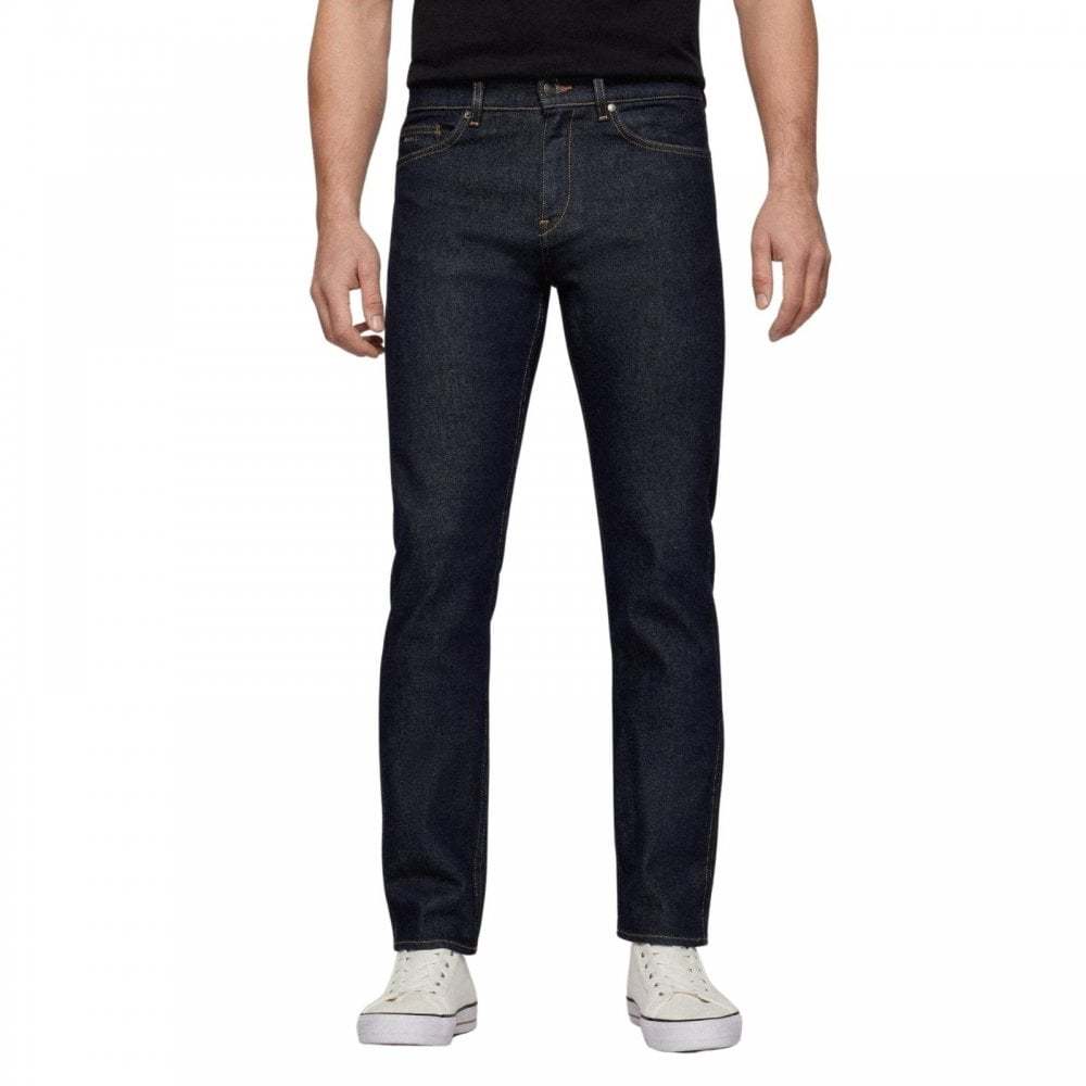 Hugo Boss Straight Jeans In Black