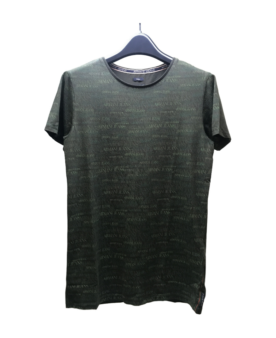 ARMANI JEANS LOGO ROUND NECK T-SHIRT