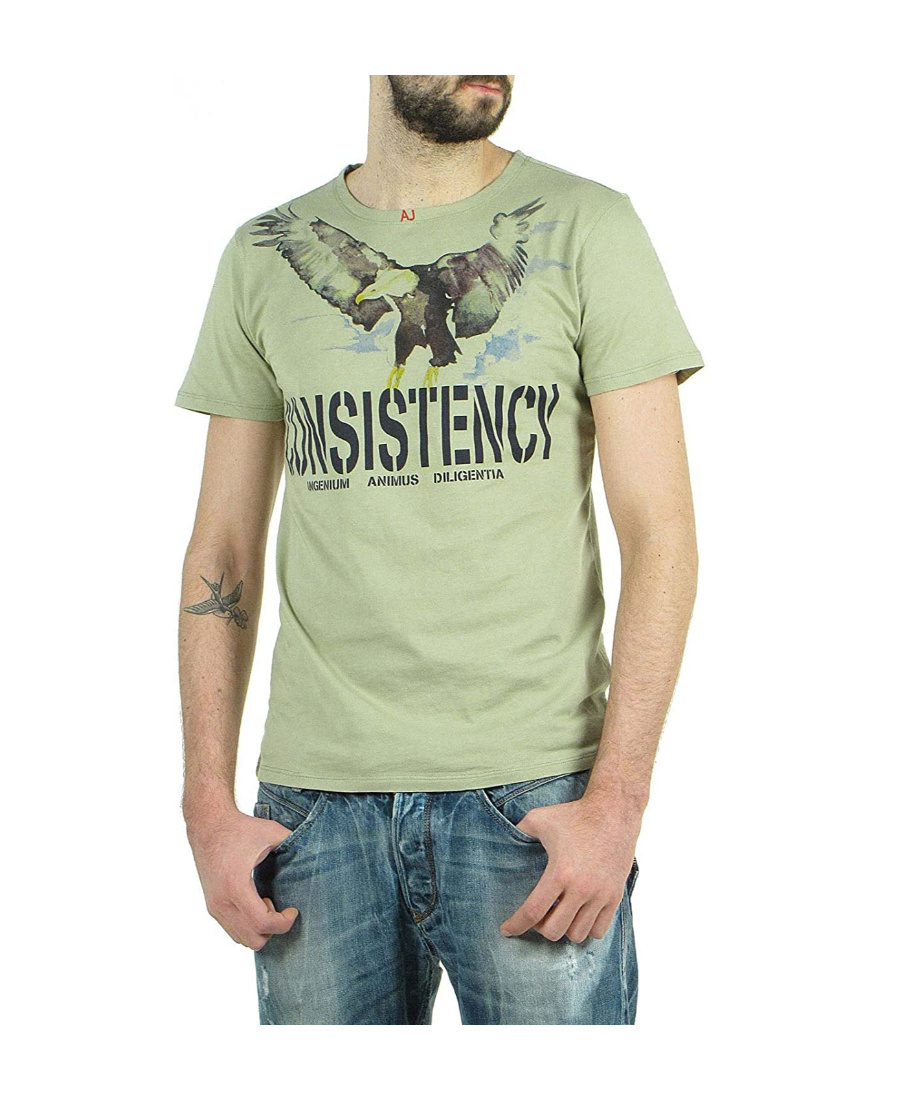 ARMANI JEANS LOGO DETAILS T-SHIRT