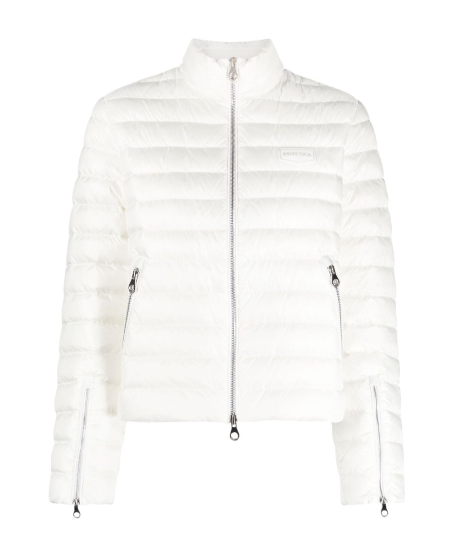 DUVETICA LOGO-PATCH PADDED DOWN JACKET 
