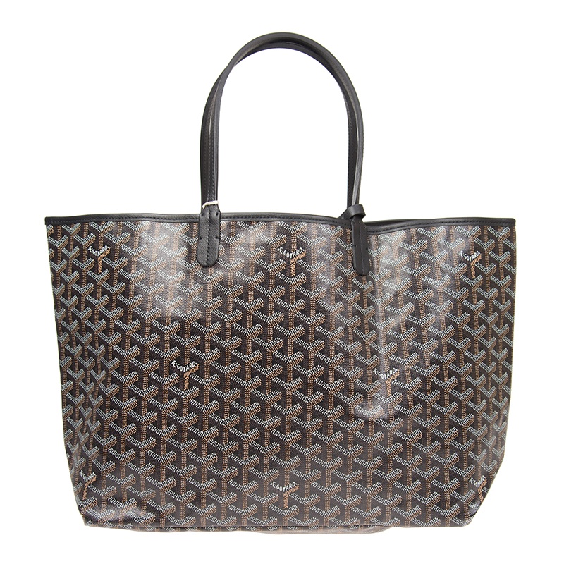 Pre-owned Goyard Saint Louis Handbag In Black