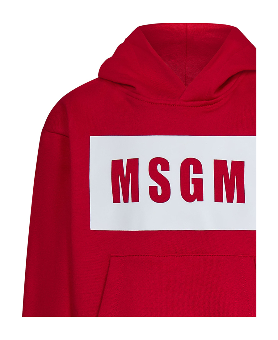 Msgm Sweatshirt In Red