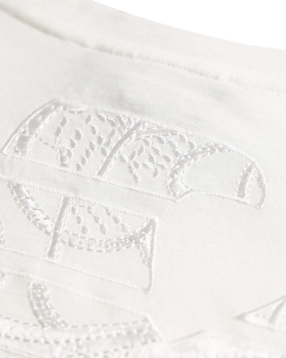 Emporio Armani T-shirt With Round Neck In White