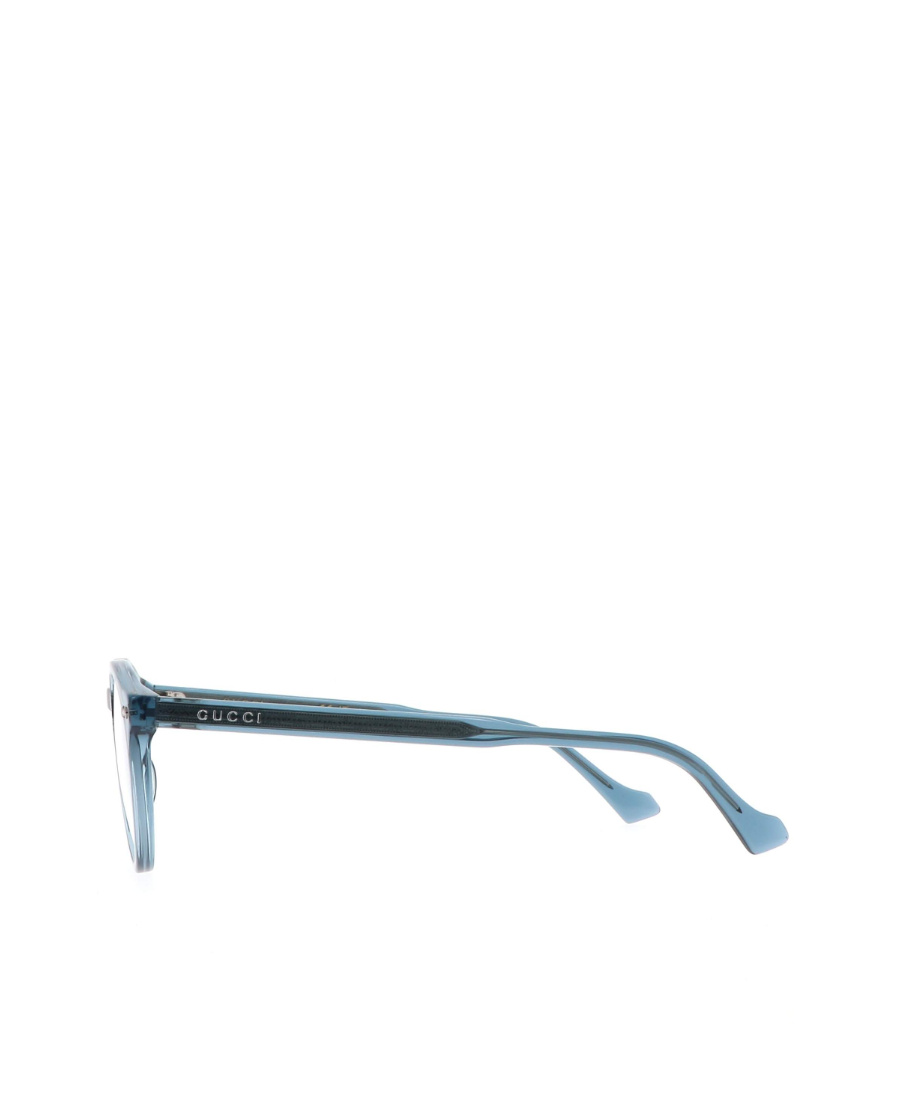 Gucci Round Frame Optical Glasses In Blue