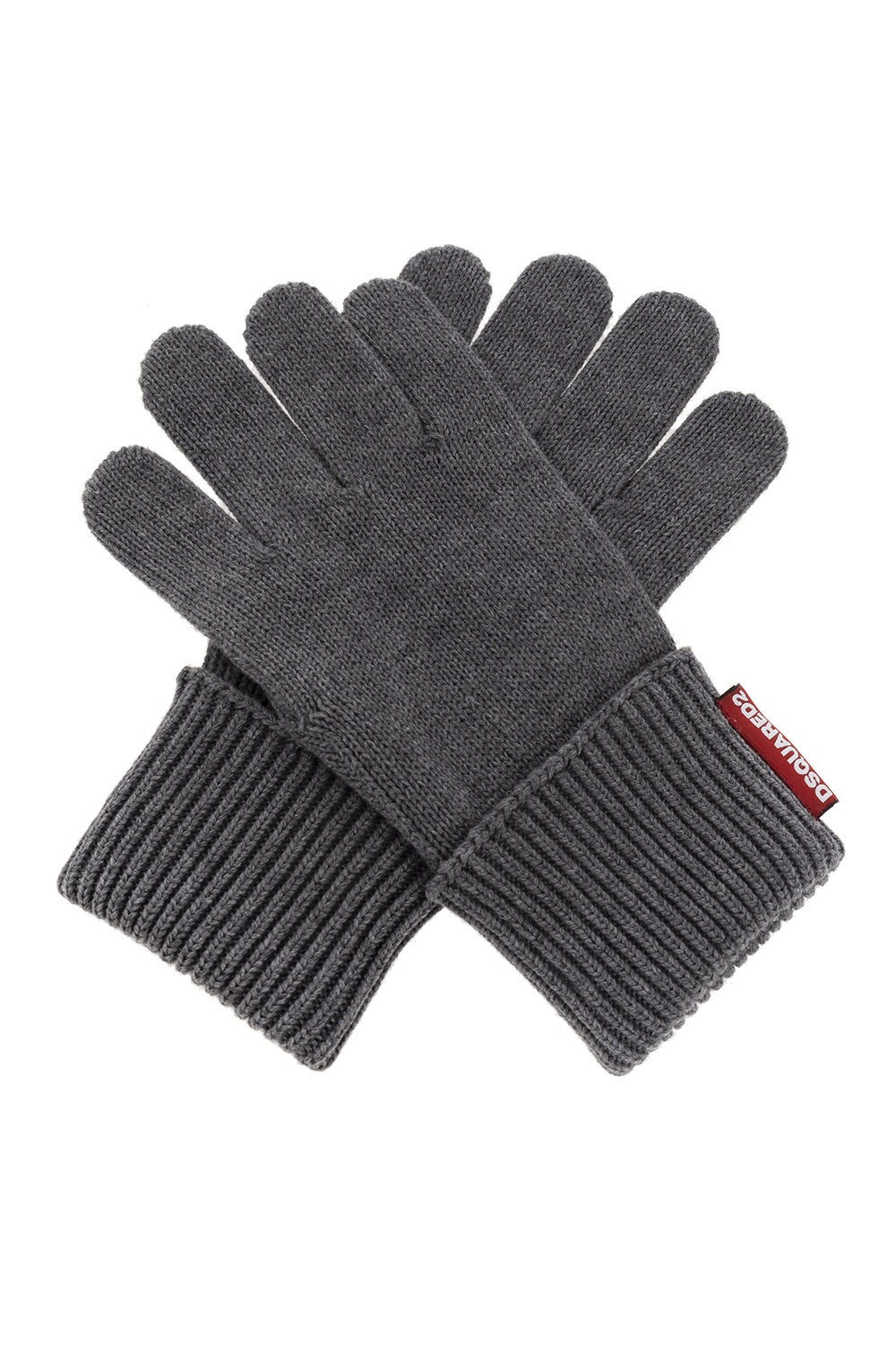 DSQUARED2 KNITTED GLOVE AND HAT SET