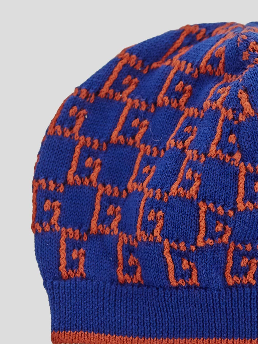 Gucci Logo Hat In Blue