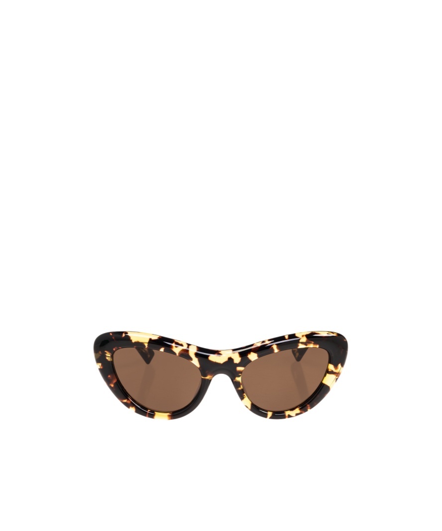 Bottega Veneta Bombe Cat Eye Sunglasses In Brown