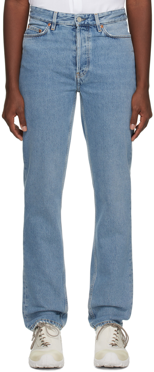 WON HUNDRED LOGO JEANS