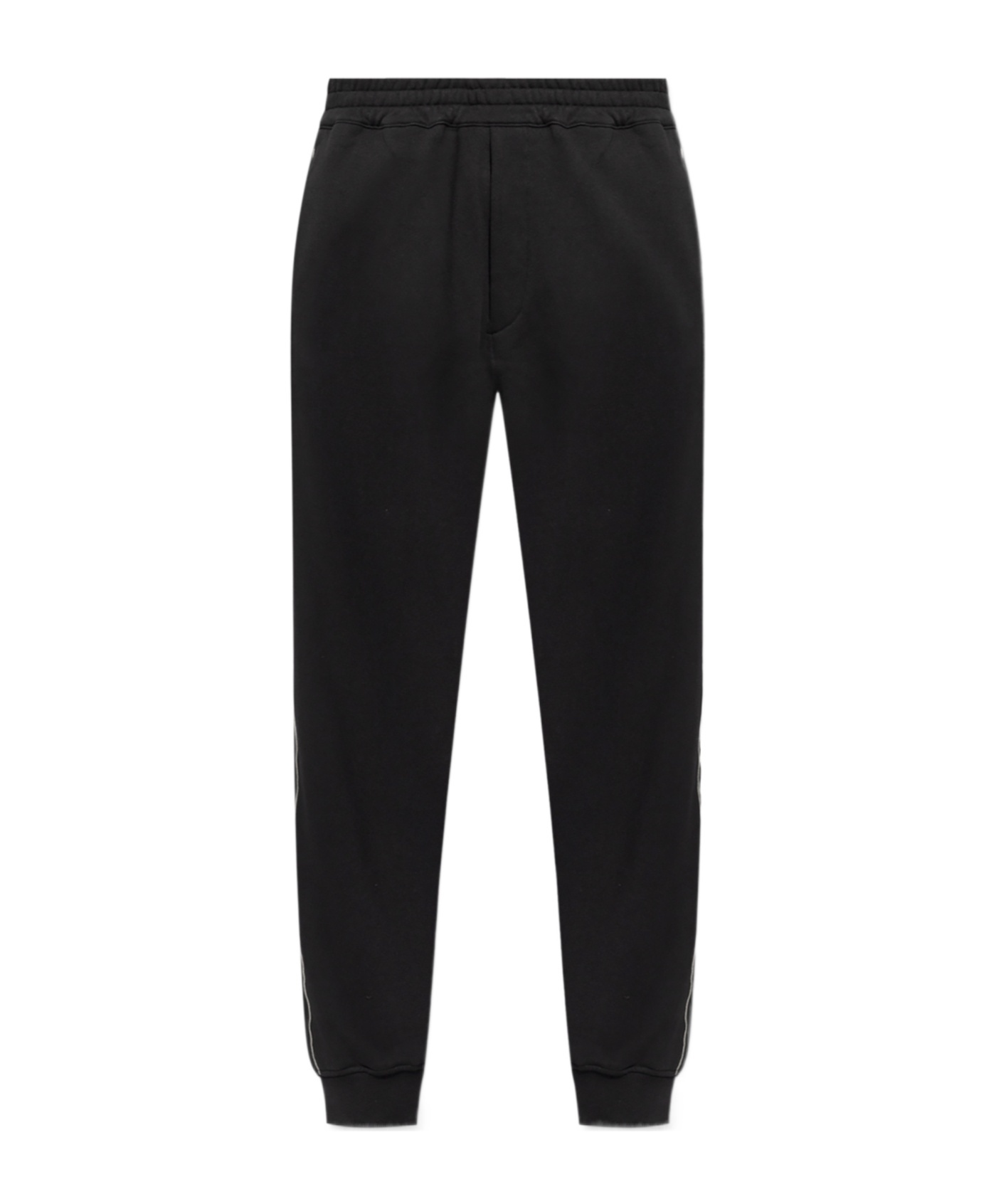 ALEXANDER MCQUEEN LOGO-STRIPE TAPERED TRACK PANTS