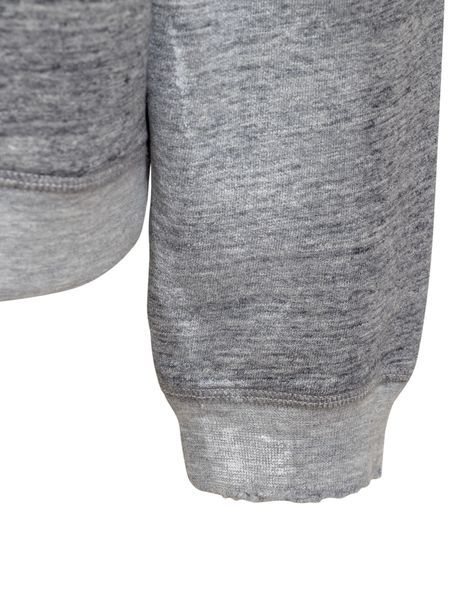 Dsquared2 Distressed Sweatshirt In Gray
